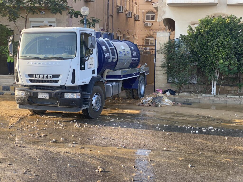 قطع المياه عن القاهرة الجديدة اليوم